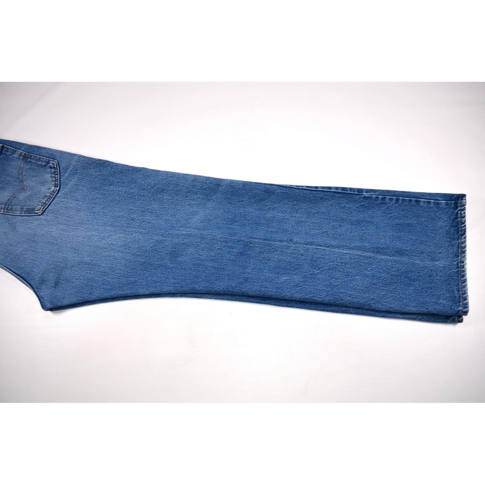 Vintage 1981 Levi's Orange Tab 517 USA Made‎ Bootcut Jeans Distressed Fade 42x34 - Picture 10 of 16